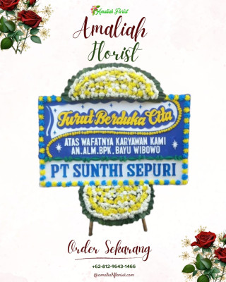 Papan Bunga Duka di Koto Gasib