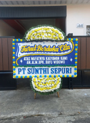 Papan Bunga Duka di Koto Gasib