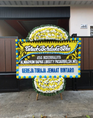 Papan Bunga Duka di Koto Gasib